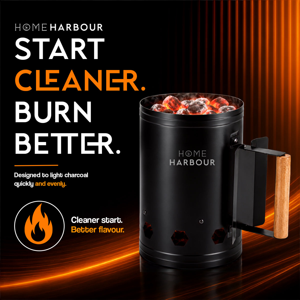 Home Harbour HeatRise Chimney Starter — View 7