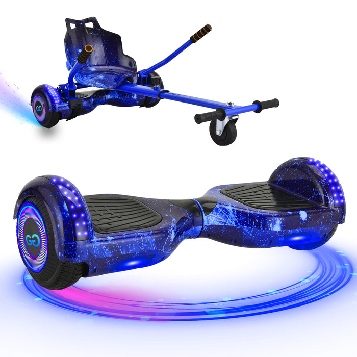 HOVERBOARD & HOVERKART BUNDLES SET | GALAXY BLUE