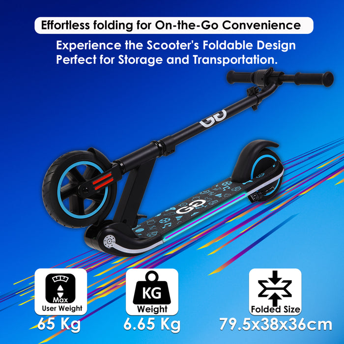 X1 Black Kids Electric Scooter