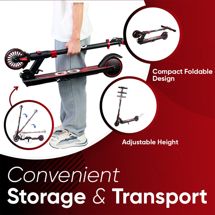Midnight Red X2 Teenager Electric Scooter