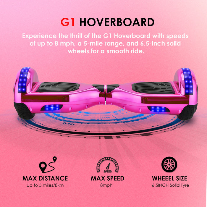 HOVERBOARD & HOVERKART BUNDLES SET | CHROME PINK