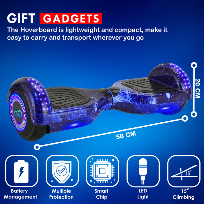 HOVERBOARD & HOVERKART BUNDLES SET | GALAXY BLUE