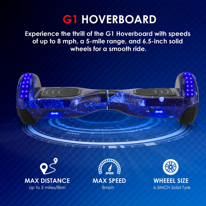 HOVERBOARD & HOVERKART BUNDLES SET | GALAXY BLUE