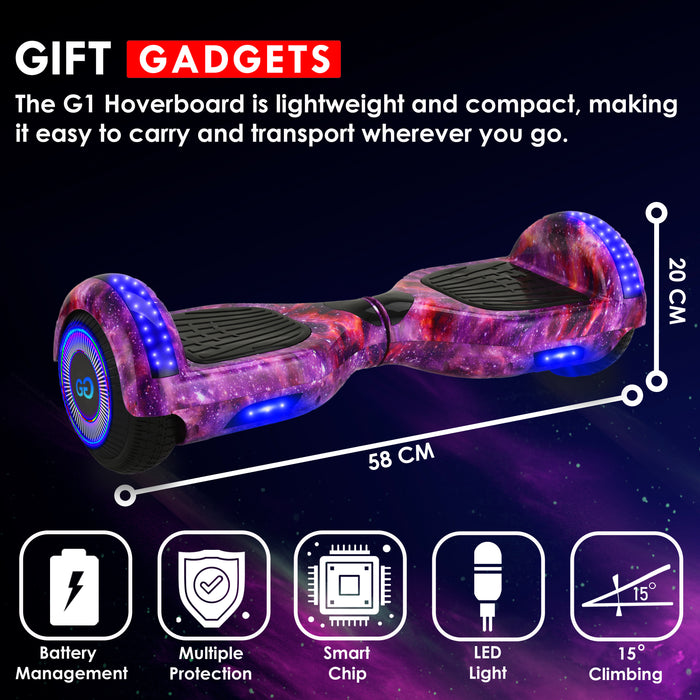 HOVERBOARD & HOVERKART BUNDLES SET | GALAXY PINK