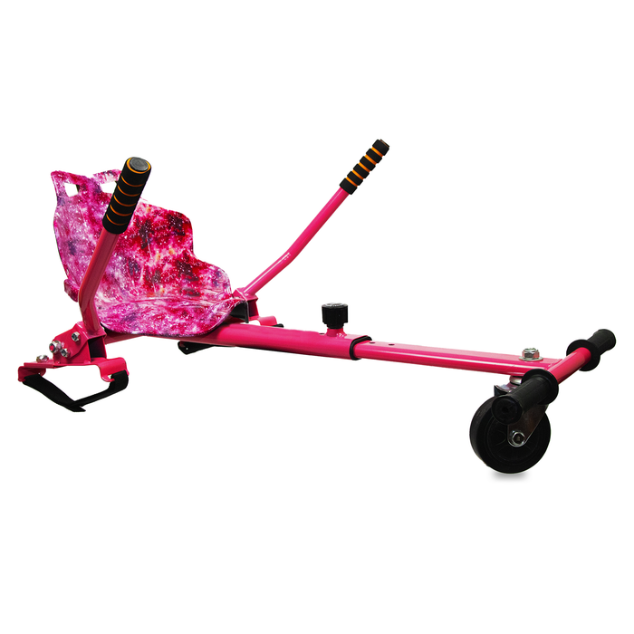 Ultimate Galaxy Pink Hoverkart | R1 For Hoverboard