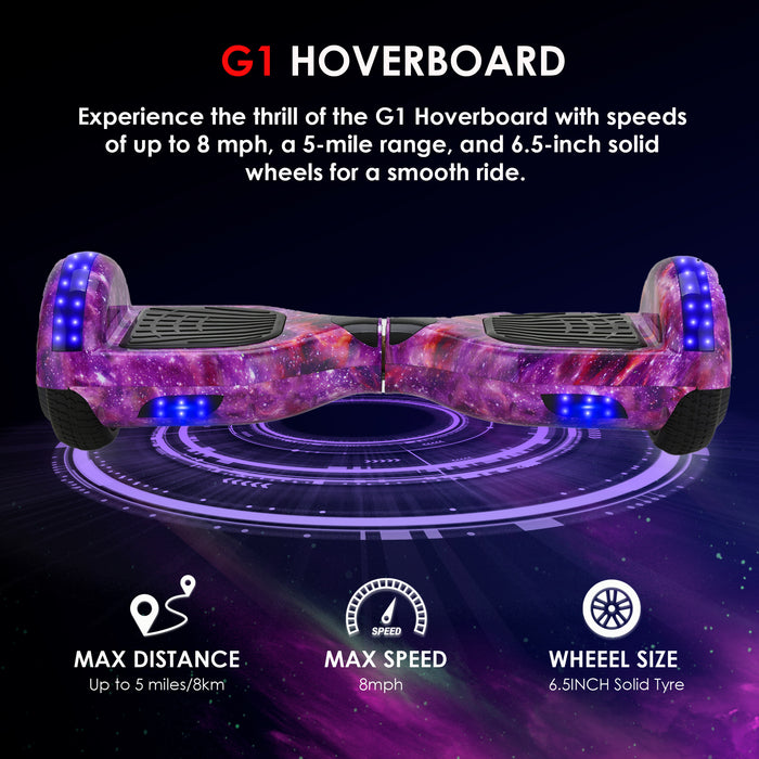 HOVERBOARD & HOVERKART BUNDLES SET | GALAXY PINK