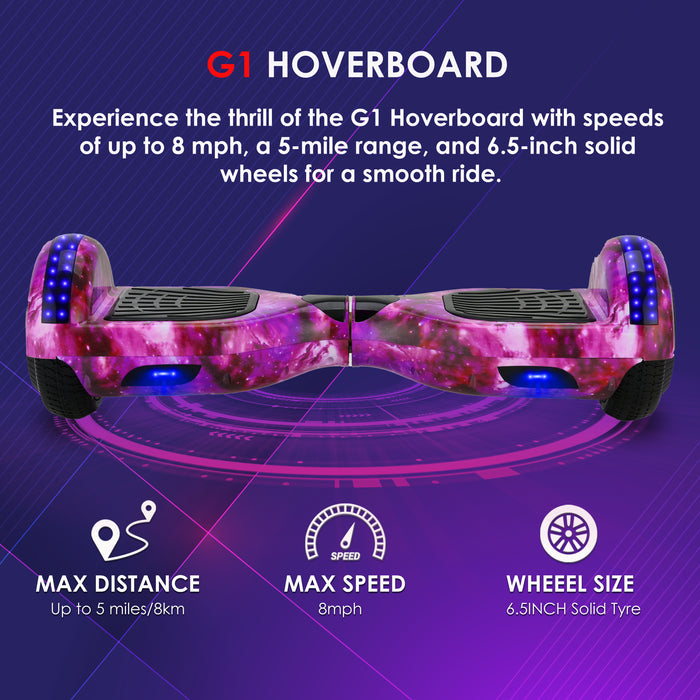 HOVERBOARD & HOVERKART BUNDLES SET | GALAXY PURPLE