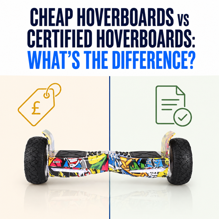 Cheap Hoverboards vs Certified Hoverboards: What's the Difference?