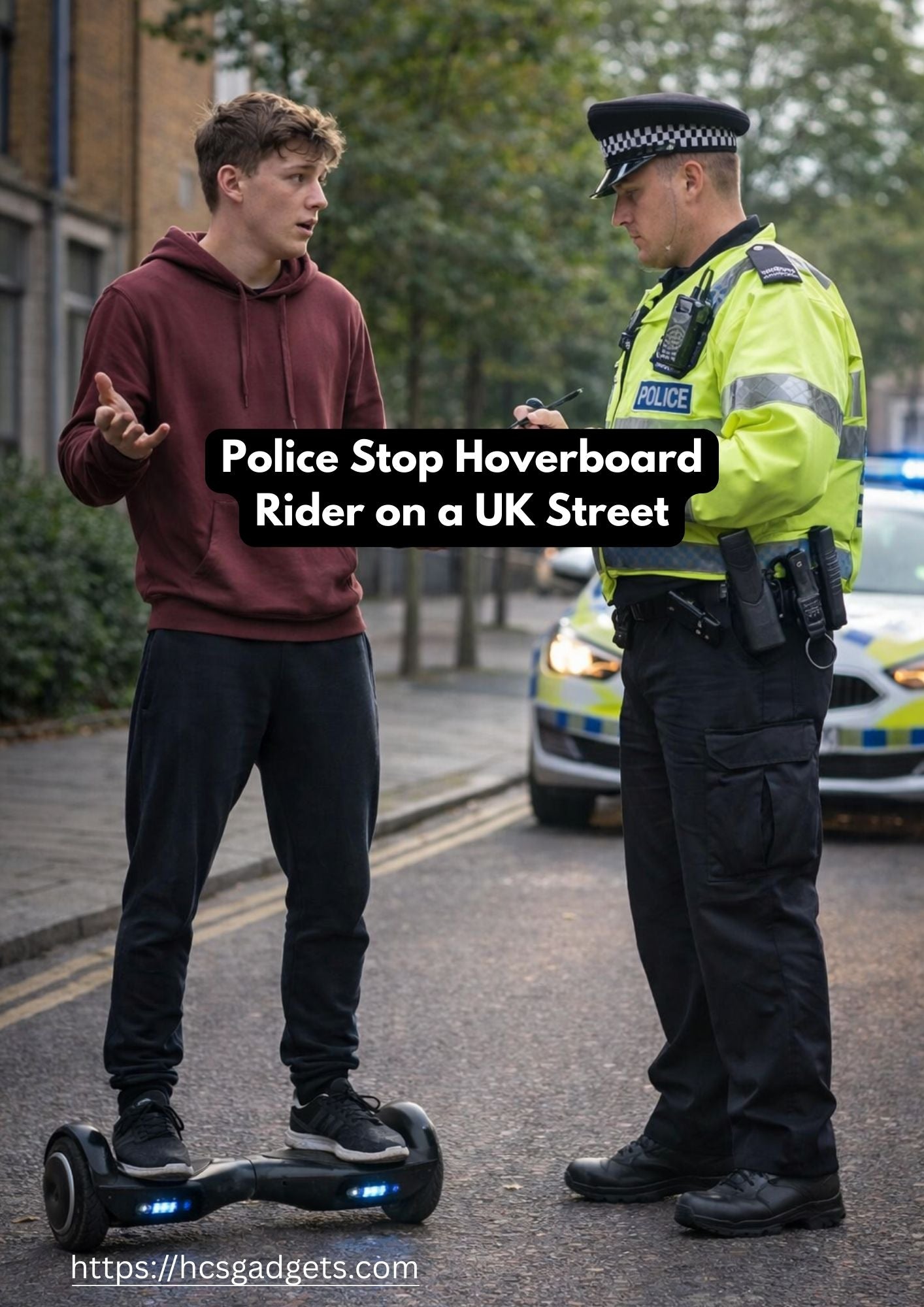 What Happens If Police Stop You While Riding a Hoverboard in the UK