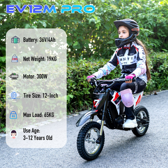 Kids Electric Motorcycle | Red Evercross EV12M