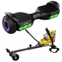 Streamline Black G1 Lite Bluetooth Hoverboard with Hover Kart – UK