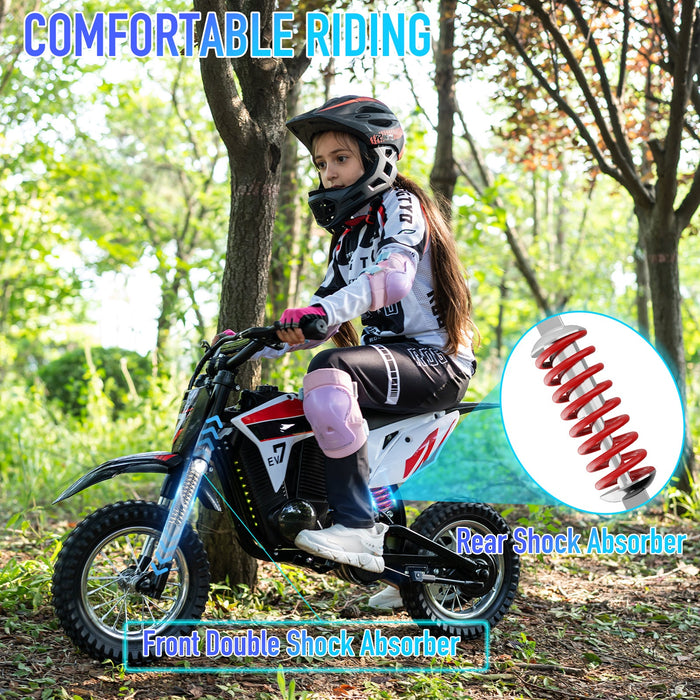 Kids Electric Motorcycle | Red Evercross EV12M