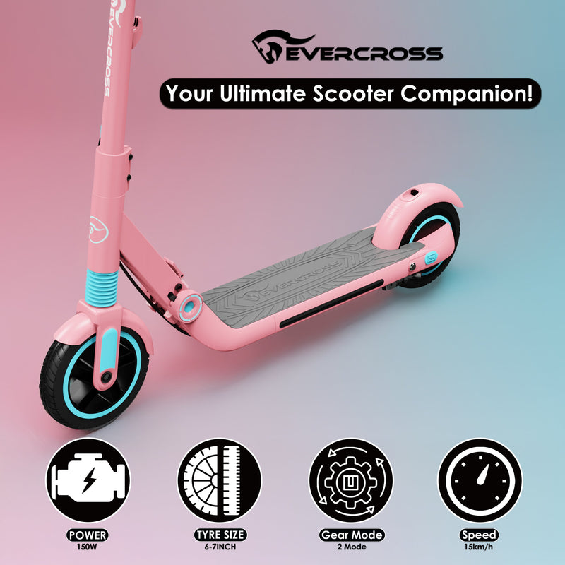 Evercross Kids Electric Scooter Pink – UK
