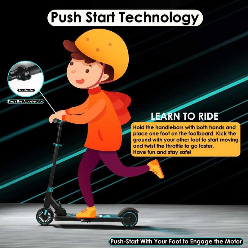 X2 Midnight Blue Teenager Electric Scooter