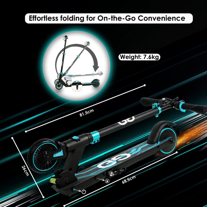 X2 Midnight Blue Teenager Electric Scooter | From Hoverboard Store
