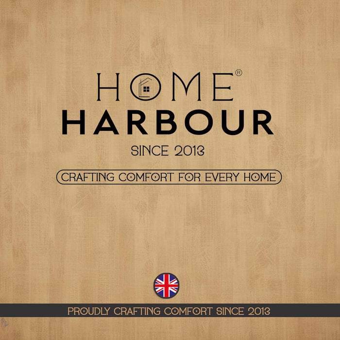 Home Harbour Clairmont Ceramic Canister Set – Tea, Coffee & Sugar Storage with Bamboo Airtight Lids