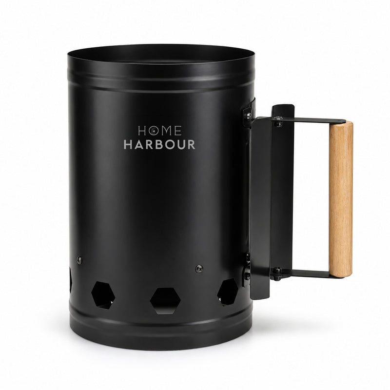 HeatRise Chimney Starter | Home Harbour Charcoal BBQ Starter