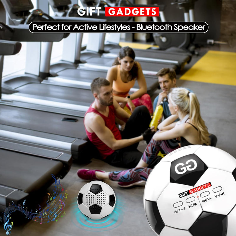 Touchline Pro Football Bluetooth Speaker – Portable 6W Mini Audio