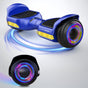 G1 Lite Azure Blue Hoverboard with Bluetooth – White Background UK