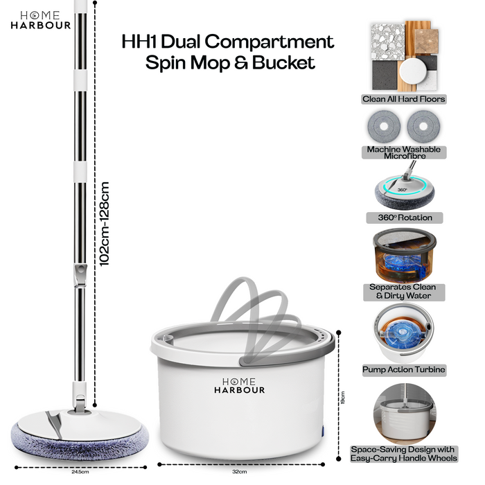 HH1 PINK SPIN MOP