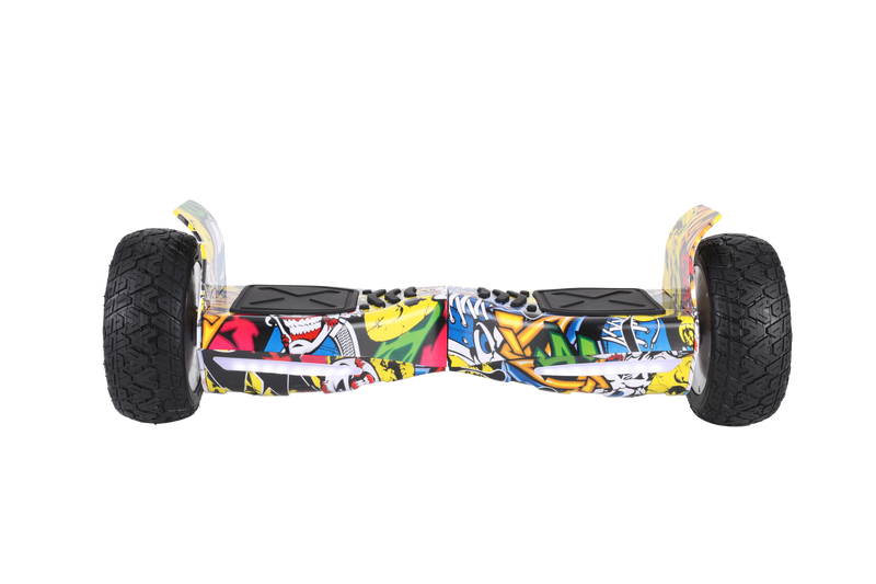 Off Road All Terrain Graffiti Yellow Hoverboard 8.5 inch