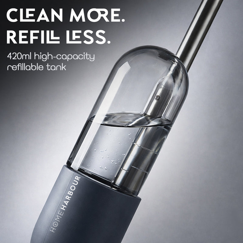 HH3 Pro Mist Mop Kit – 360° Floor Mop with Window Cleaner & Refillable Tank