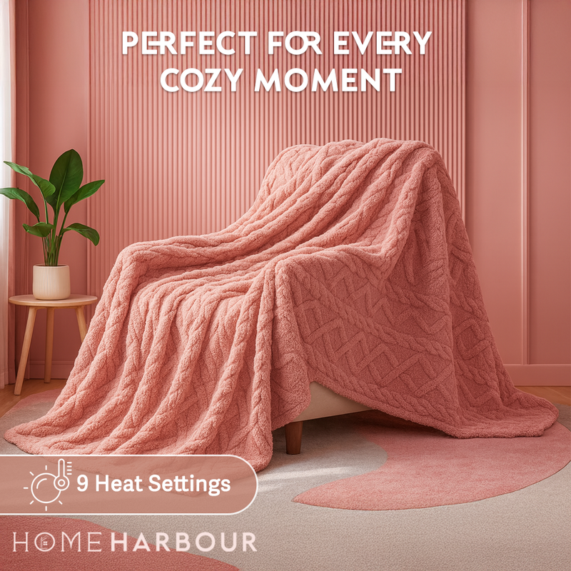 Home Harbour Cuddle Warm Electric Heated Throw