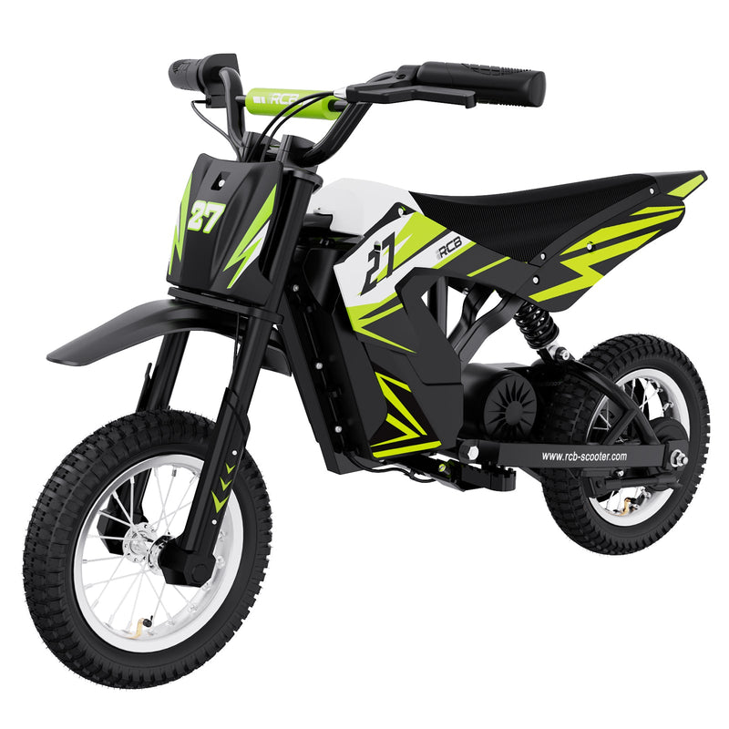 Electric Kids Motorcycle | GREEN - RCB R9X