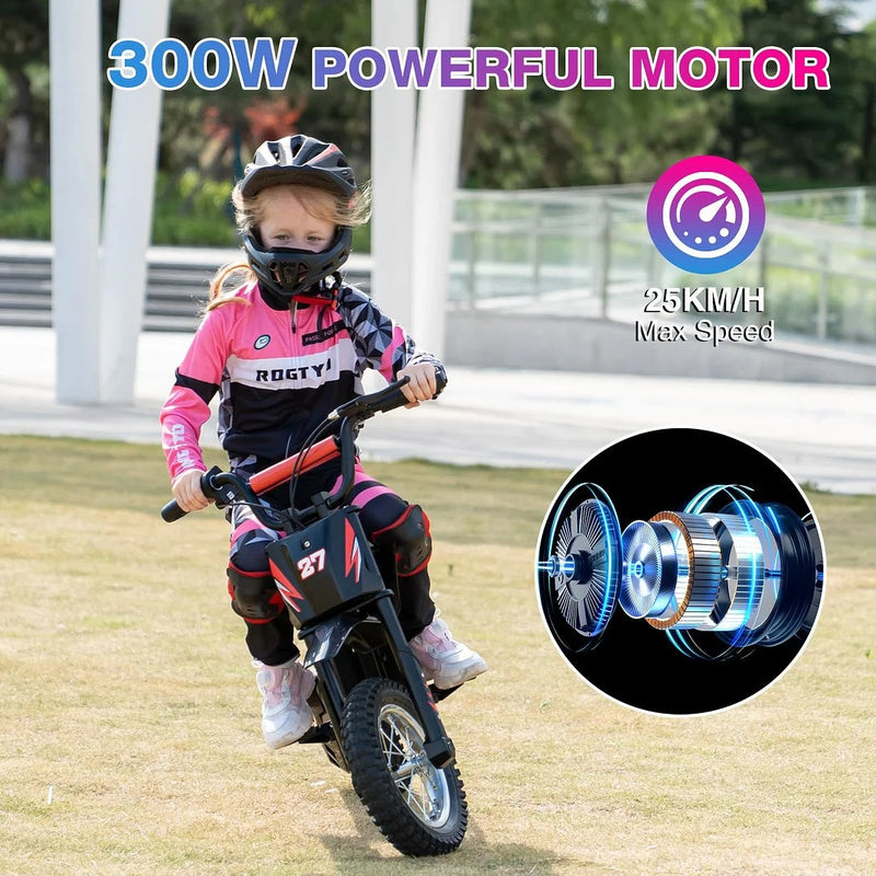 Electric Kids Motorcycle | GREEN - RCB R9X