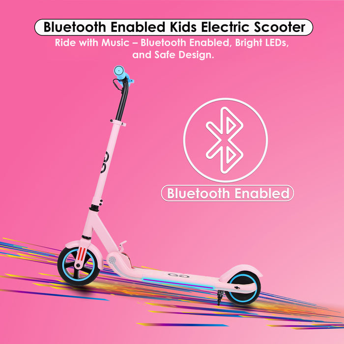 bluetooth kids scooter