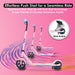 Lightweight and Portable Pink X1 Scooter for Kids