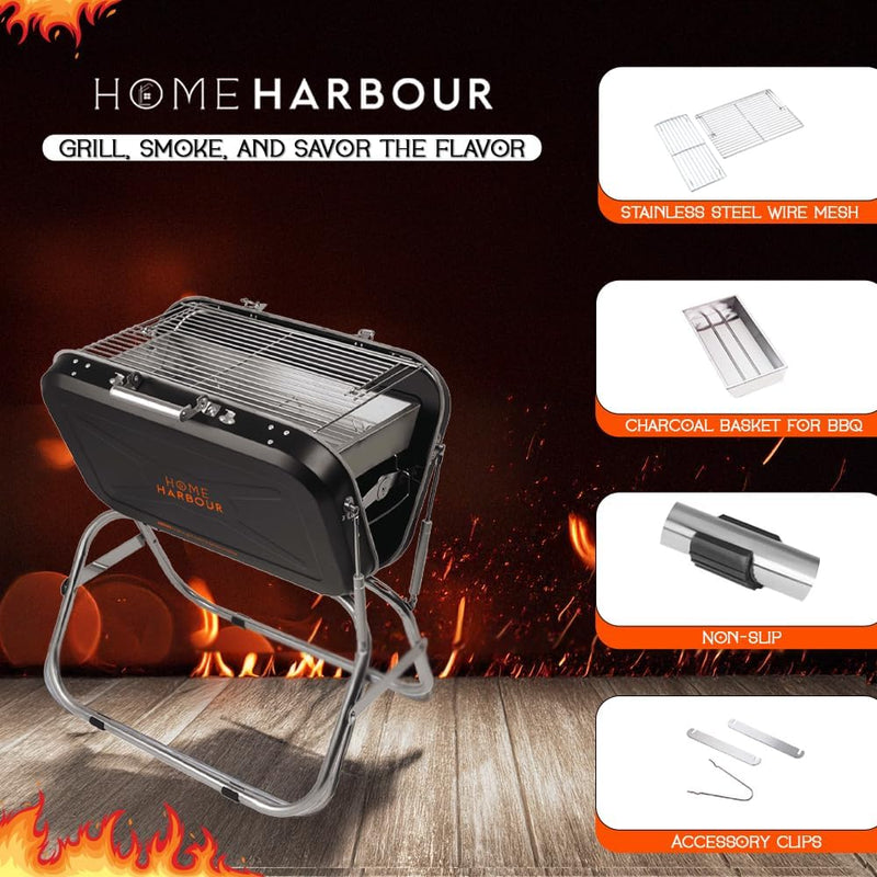 Home Harbour Adventure Portable Stainless Steel Set