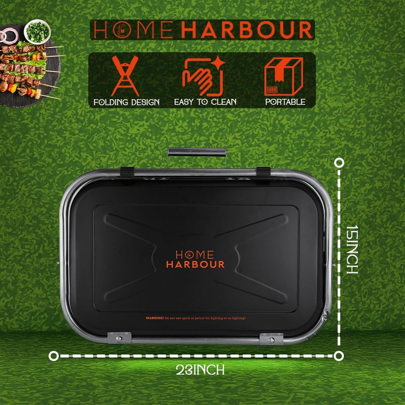 Home Harbour Adventure Portable Stainless Steel Set