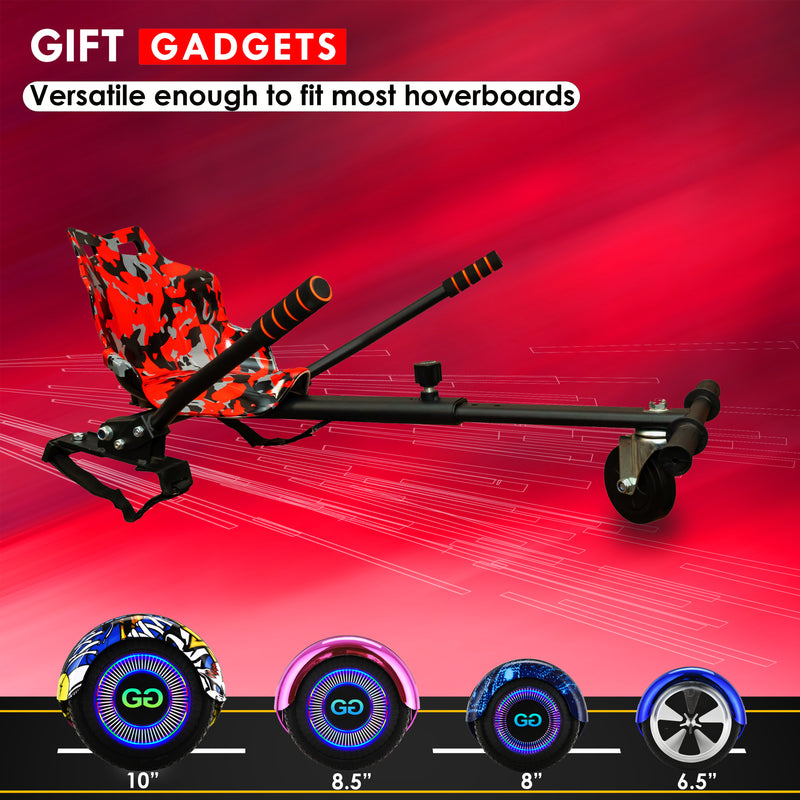 Red Camo Hoverkart | Classic GoKart For Hoverboards