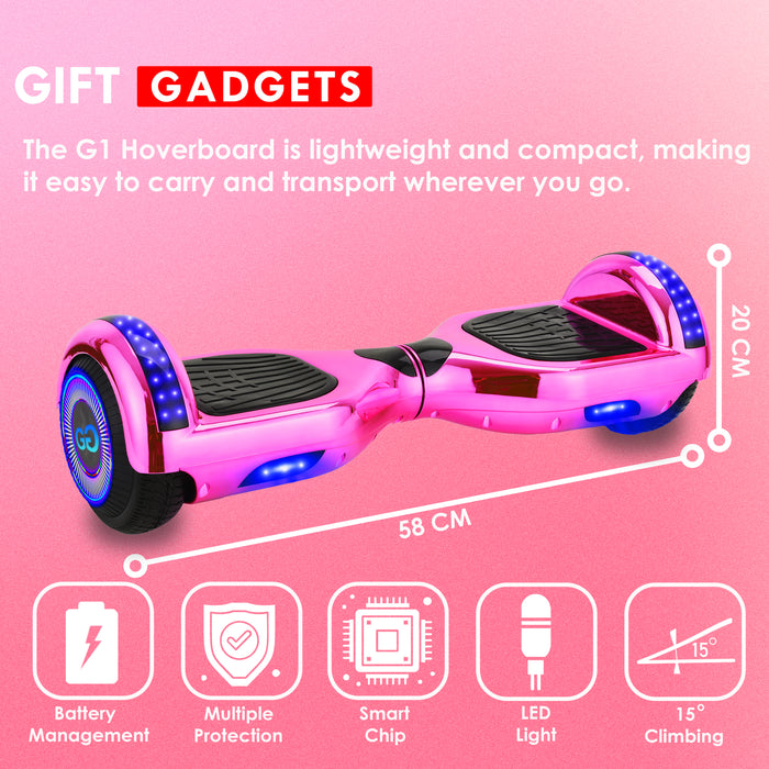 Cruise or Race in Style! UKs Pink Hoverboard & Go-Kart. Fast Shipping
