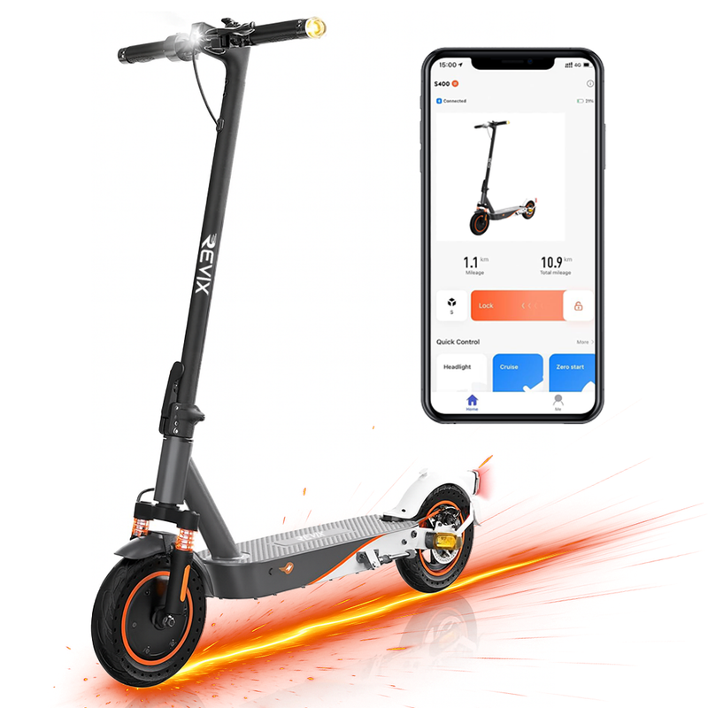 Revix S400 Electric Scooter For Adults | Foldable & App Enabled