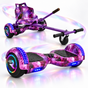 REVIX RX3 Hoverboard & Hoverkart Bundle, Bluetooth Audio, LED Display, 36 V Battery, Ages 14+