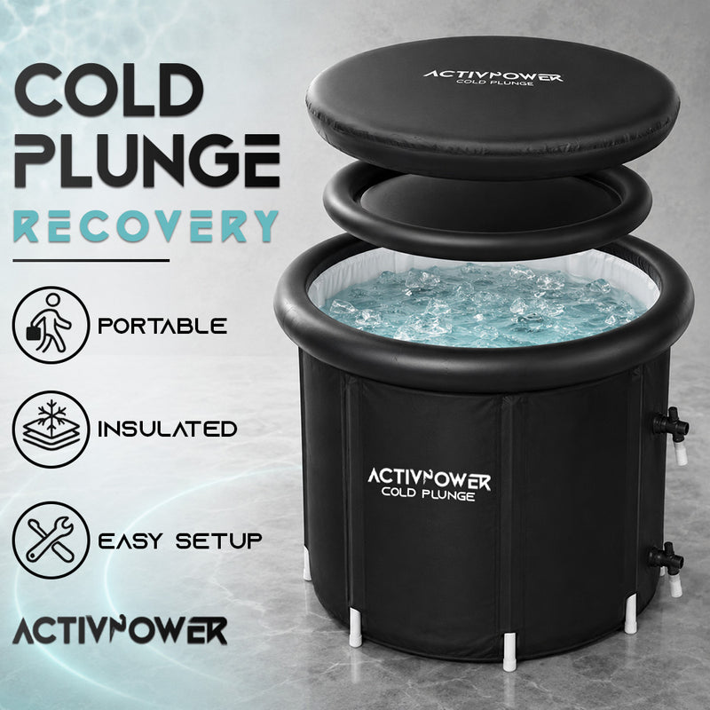 Active Power Ice Bath Tub – Up to 415L Portable Cold Plunge for Adults