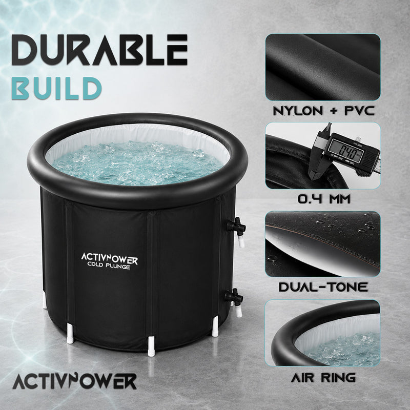 Active Power Ice Bath Tub – Up to 415L Portable Cold Plunge for Adults