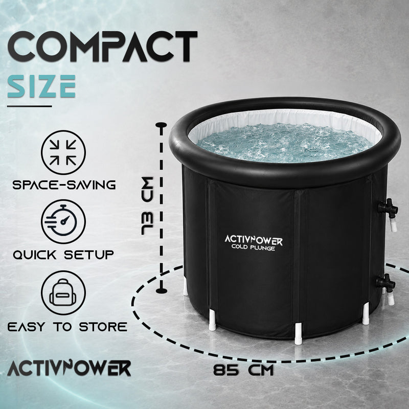 Active Power Ice Bath Tub – Up to 415L Portable Cold Plunge for Adults