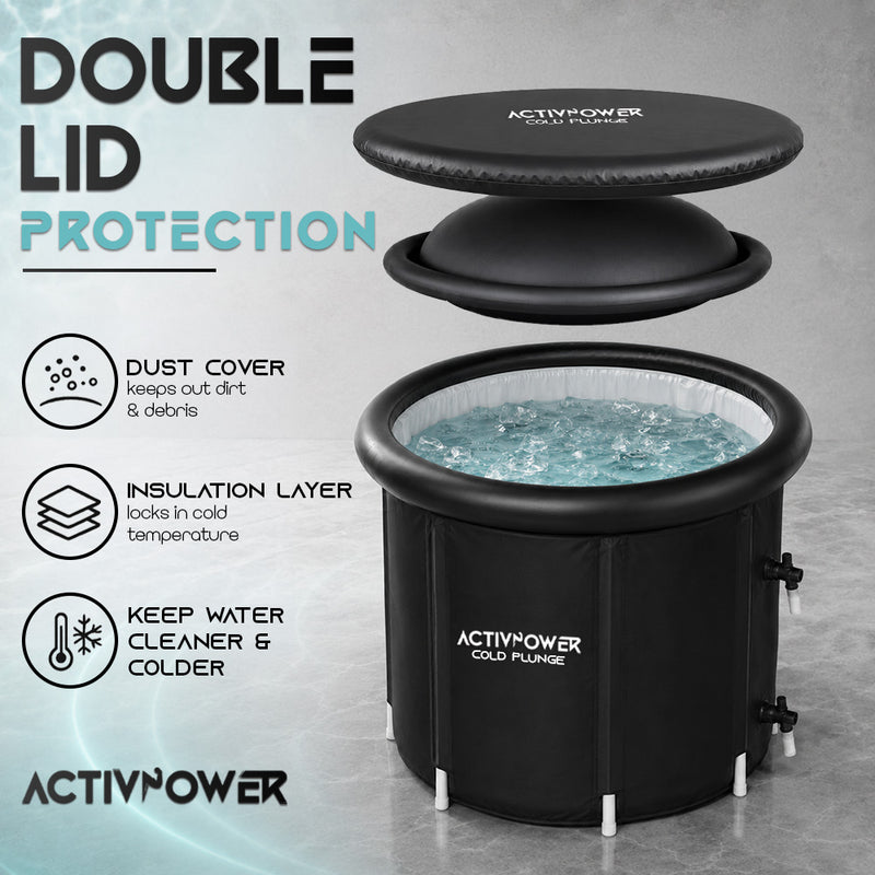 Active Power Ice Bath Tub – Up to 415L Portable Cold Plunge for Adults