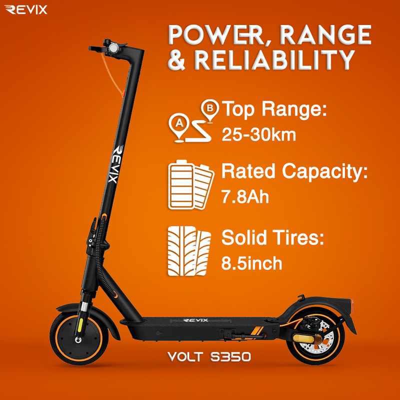 REVIX S350 Electric Scooter For Teens & Adults | Foldable