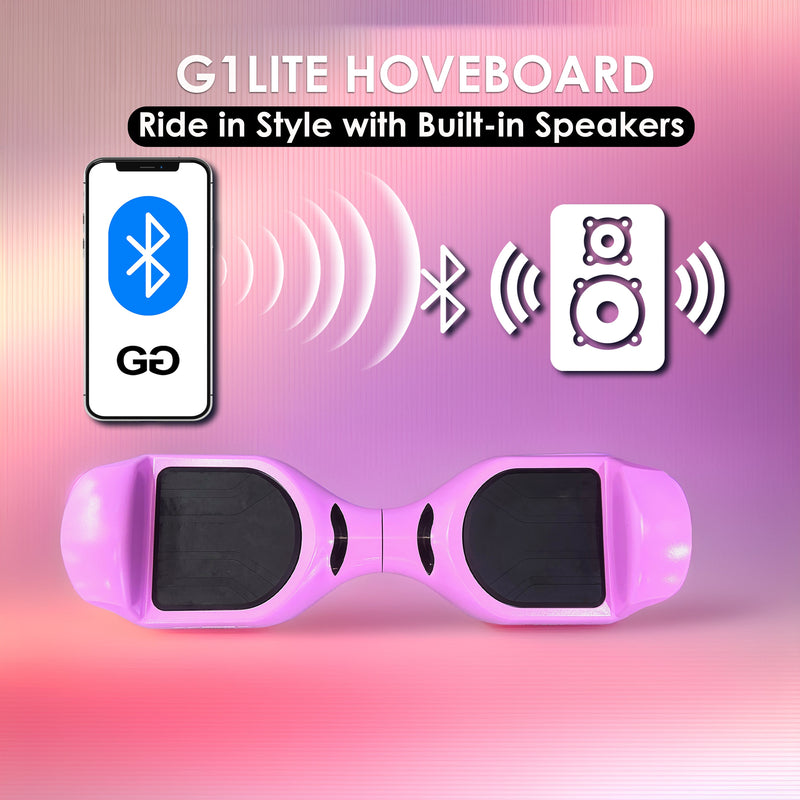 Velocity Pink G1 Lite Hoverboard + Hoverkart Seat