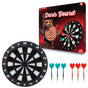 Kids 16-Inch Safe Dartboard Set – Soft-Tip Rubber Darts, Indoor Fun – White Background UK